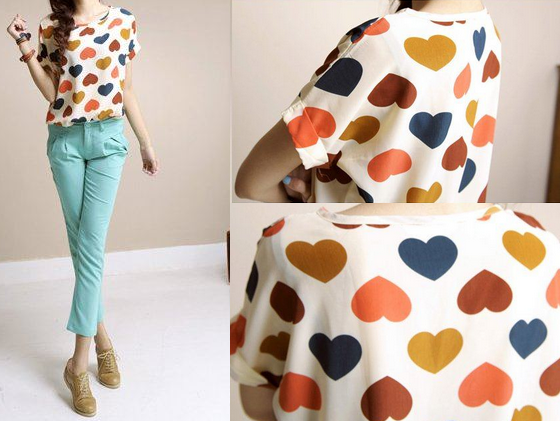 T-Shirt de Coração